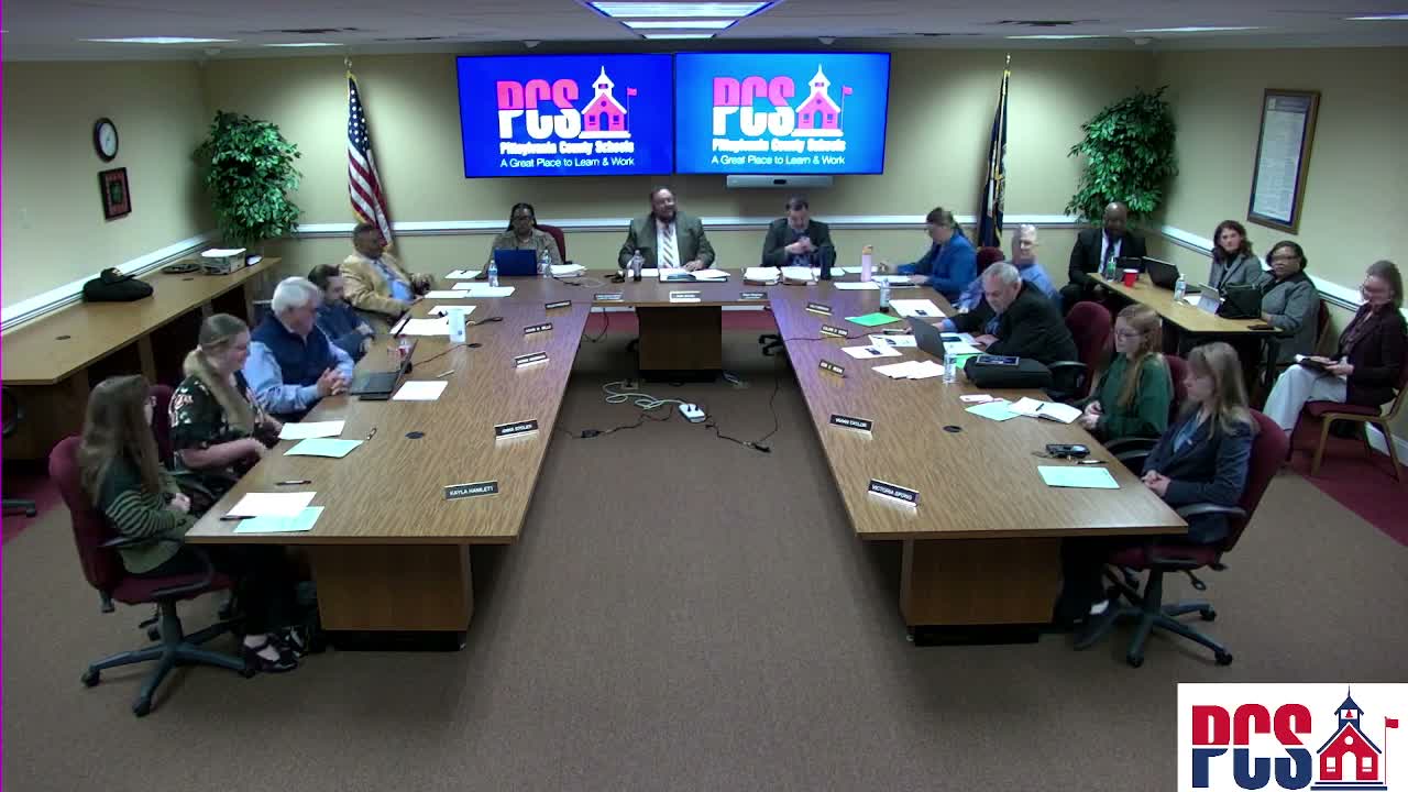 Superintendent staff briefs board on Youngkin's 2026-28 budget, ADM drop and position requests