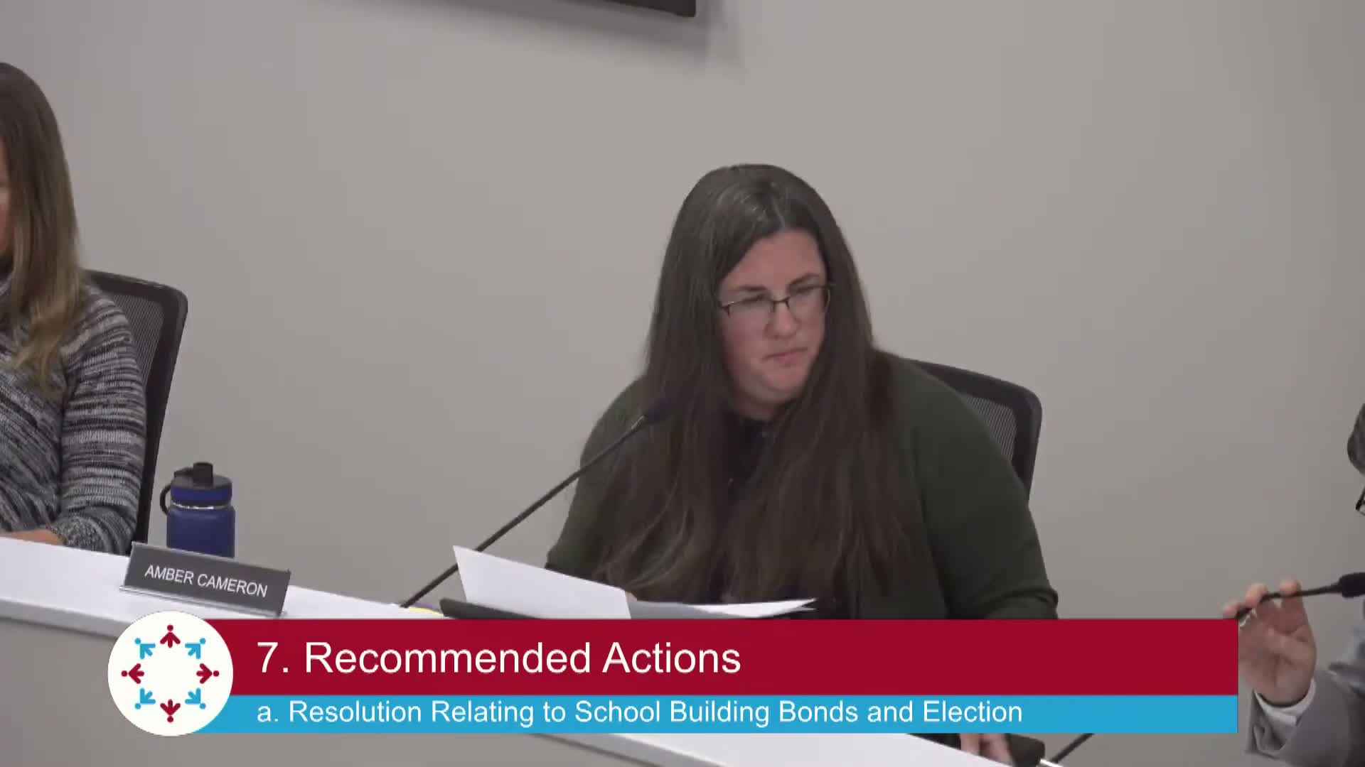 Board approves bond-authorizing resolution and sets May 12 election date