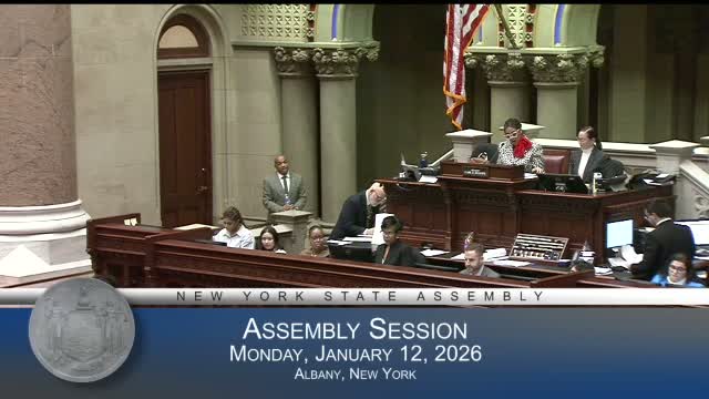 Assembly advances consent calendar and passes multiple bills on opening-floor session