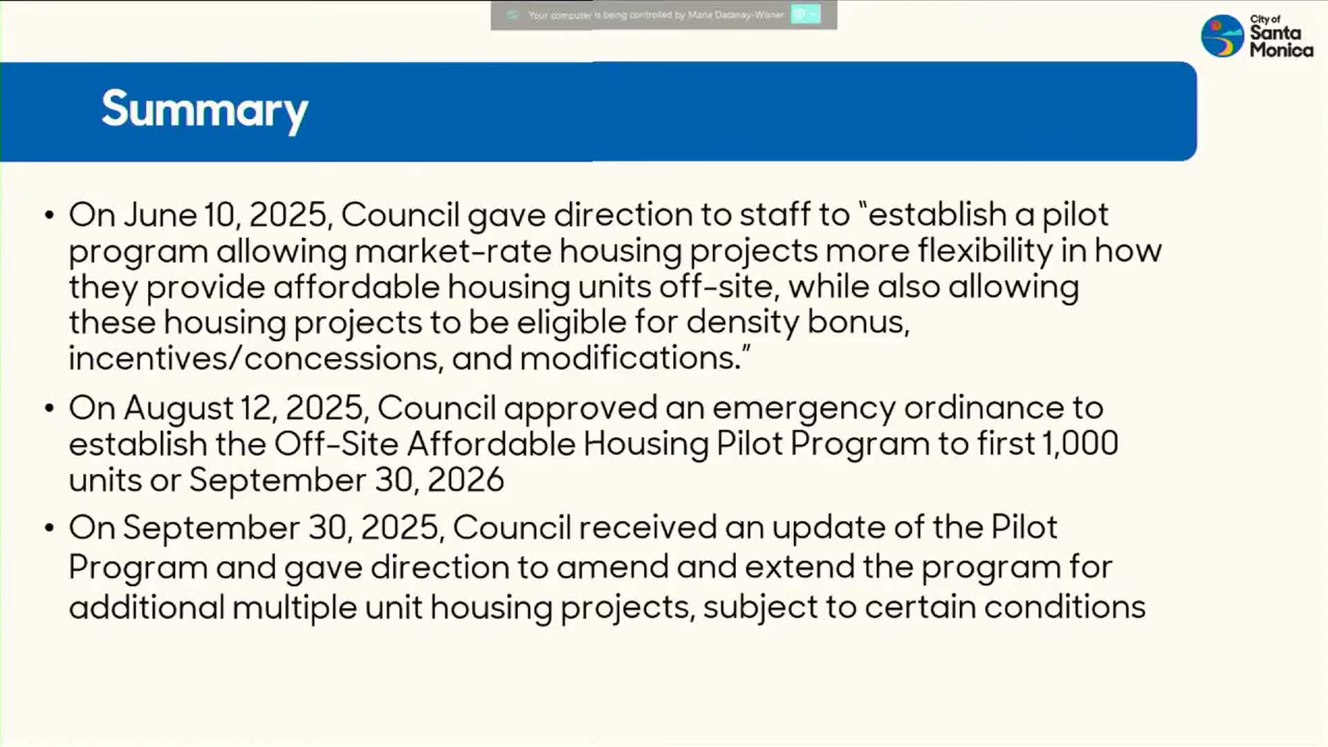 Council adopts expansion of Affordable Housing Production Program pilot, adds gap financing and enforceable milestones