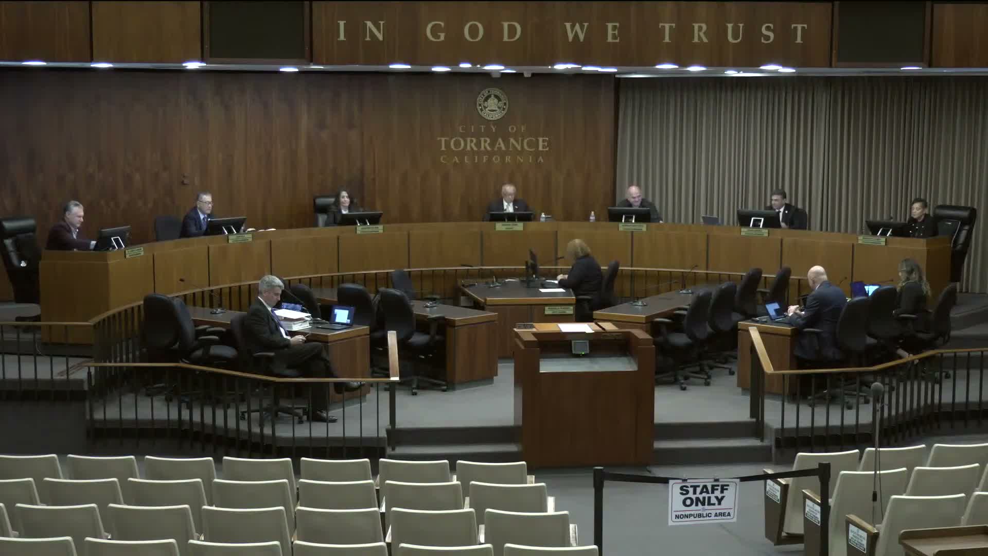 Torrance council authorizes filing of notice of appeal in civil‑rights matter