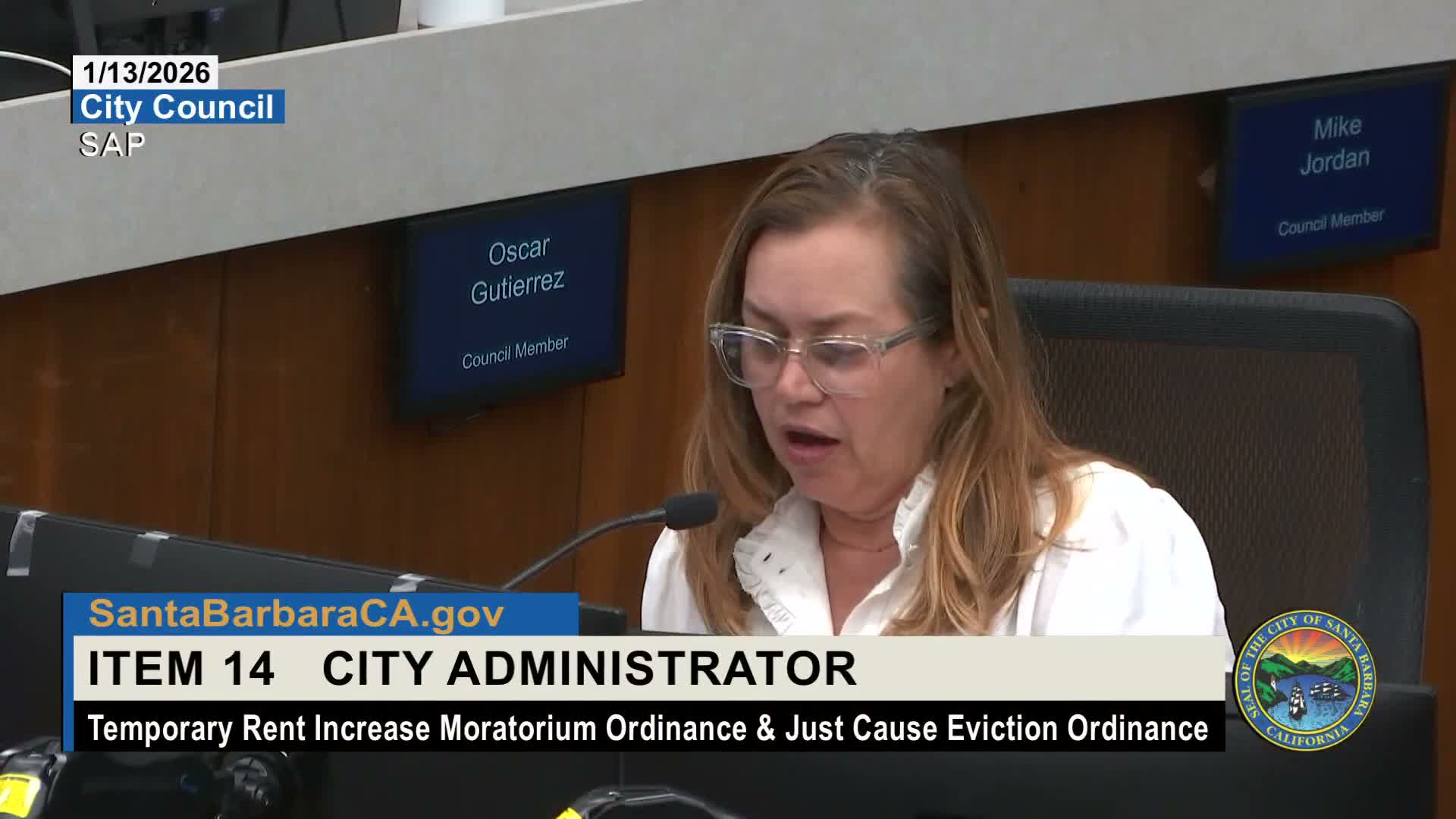 Santa Barbara council advances temporary rent‑increase moratorium, tightens rules for permanent removal of rental units