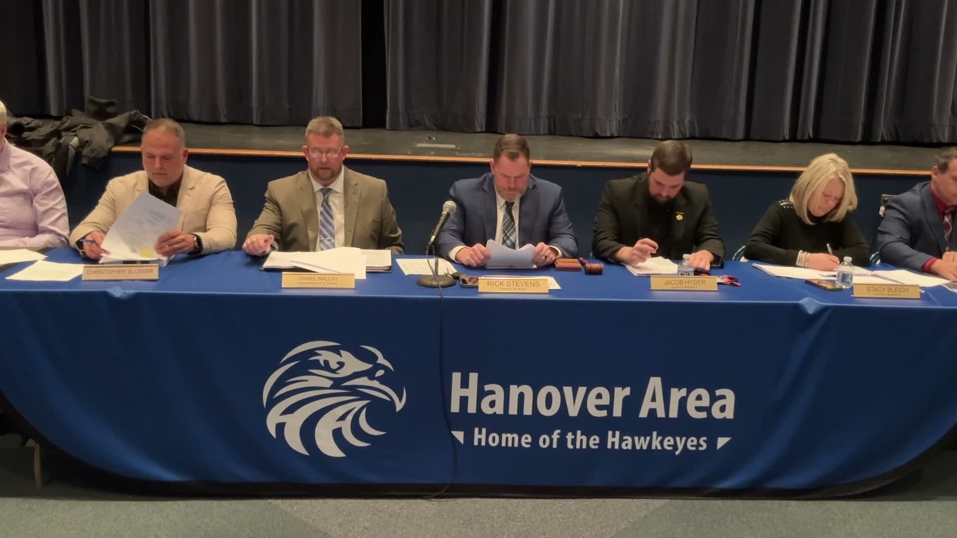 Hanover Area SD board approves $1.108M demolition contract, hires auditor