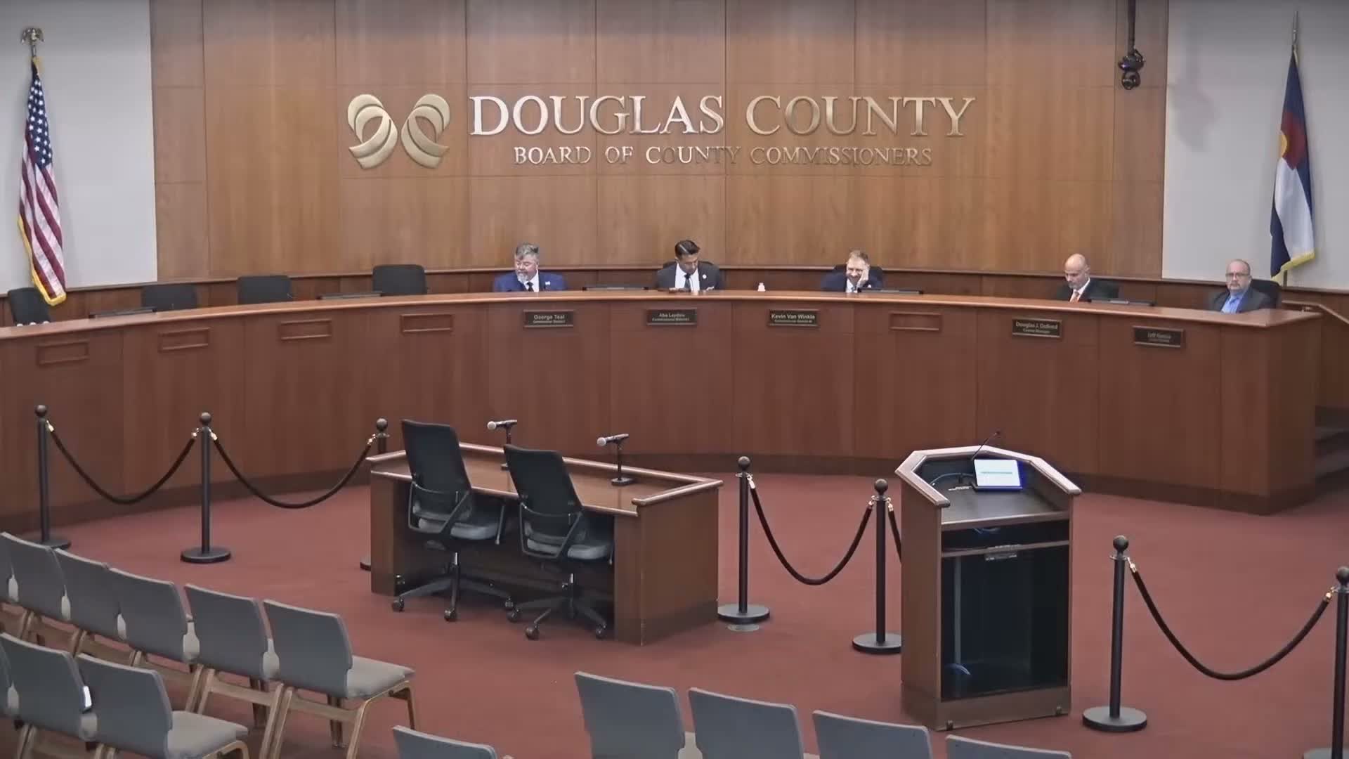 Douglas County honors Community Response Team after client credits pair with saving her life