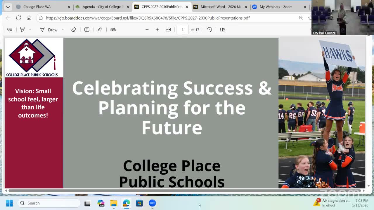 College Place advocates outline EP&O levy renewal ahead of Feb. 10 ballot