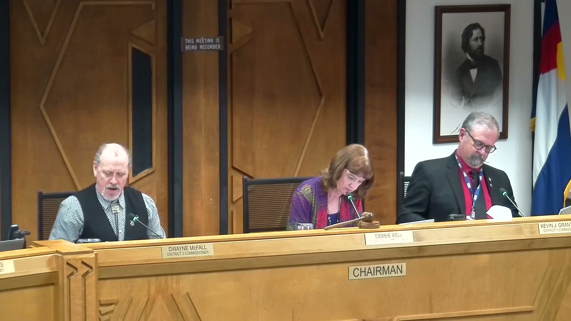 Fremont County reorganizes leadership, approves routine administrative resolutions and $3,000 scholarship commitment