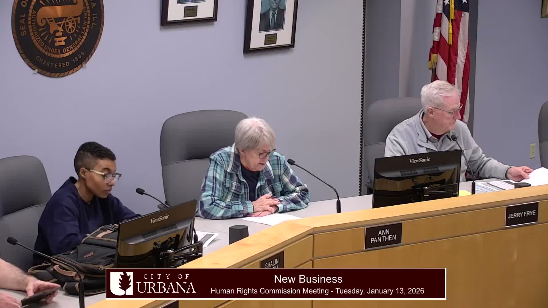 Urbana commission approves EEO workforce certifications for six vendors after brief discussion