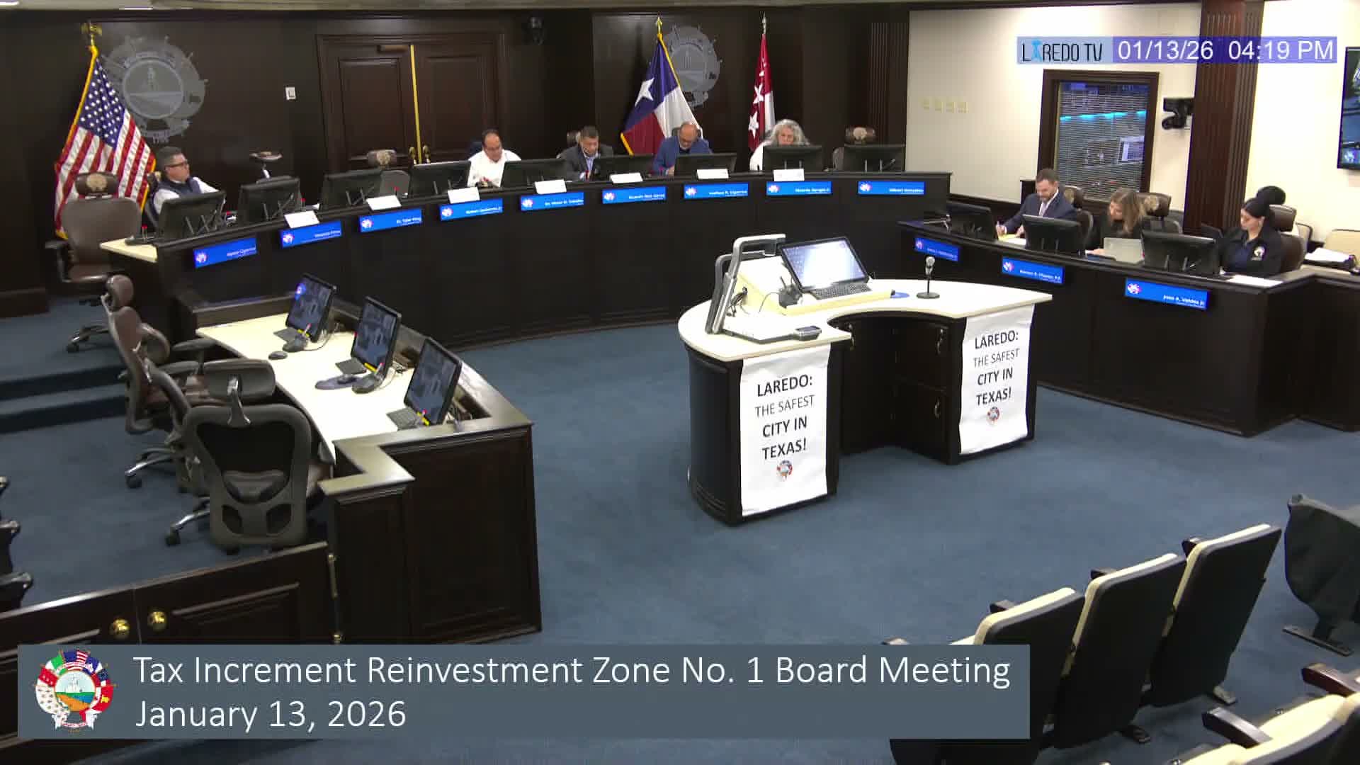 TIRZ board accepts AEP sectional reroute to energize new lines despite private-sign clearance issue