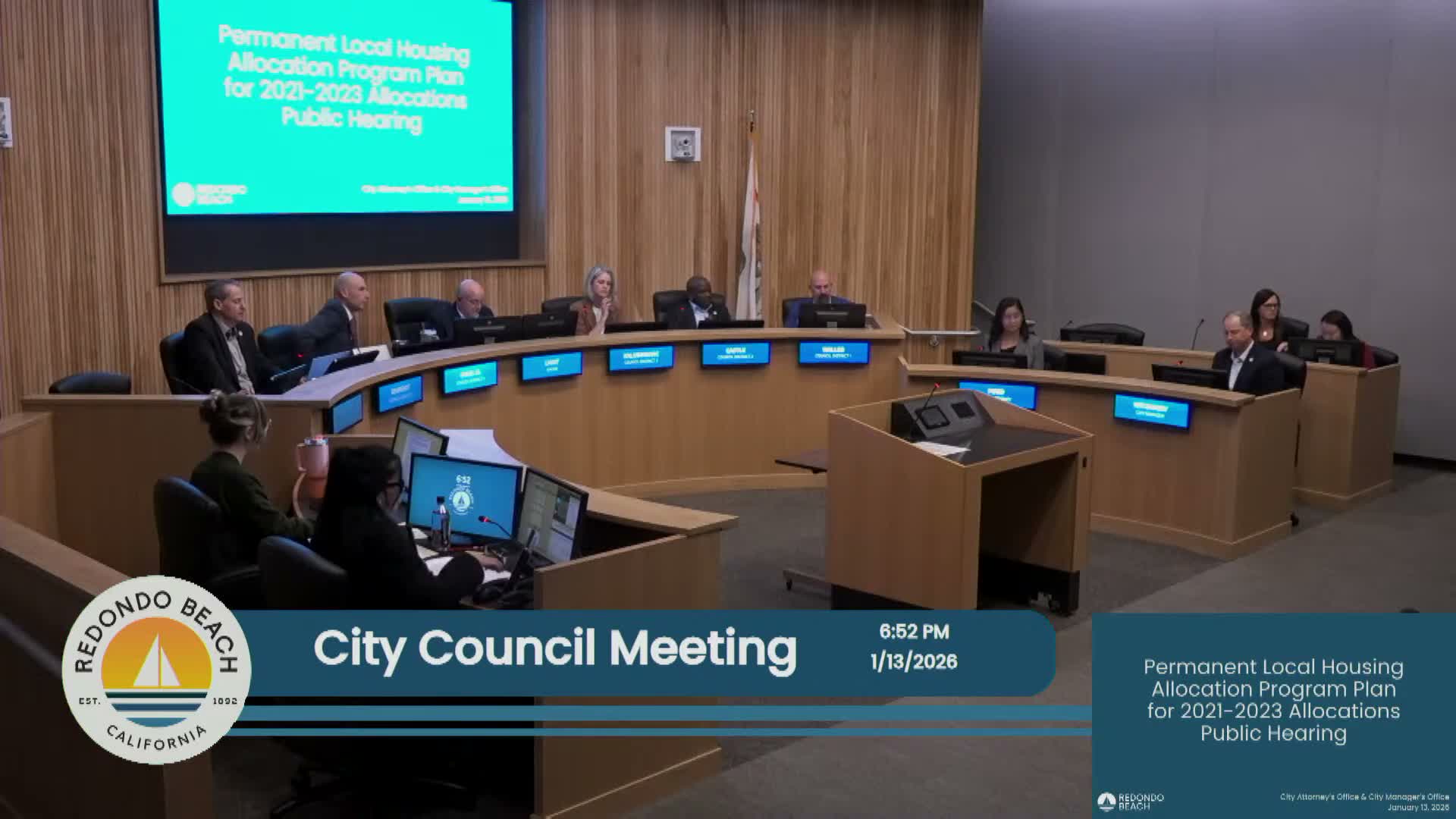 Redondo Beach council adopts PLHA plan, authorizes application for up to $198,126