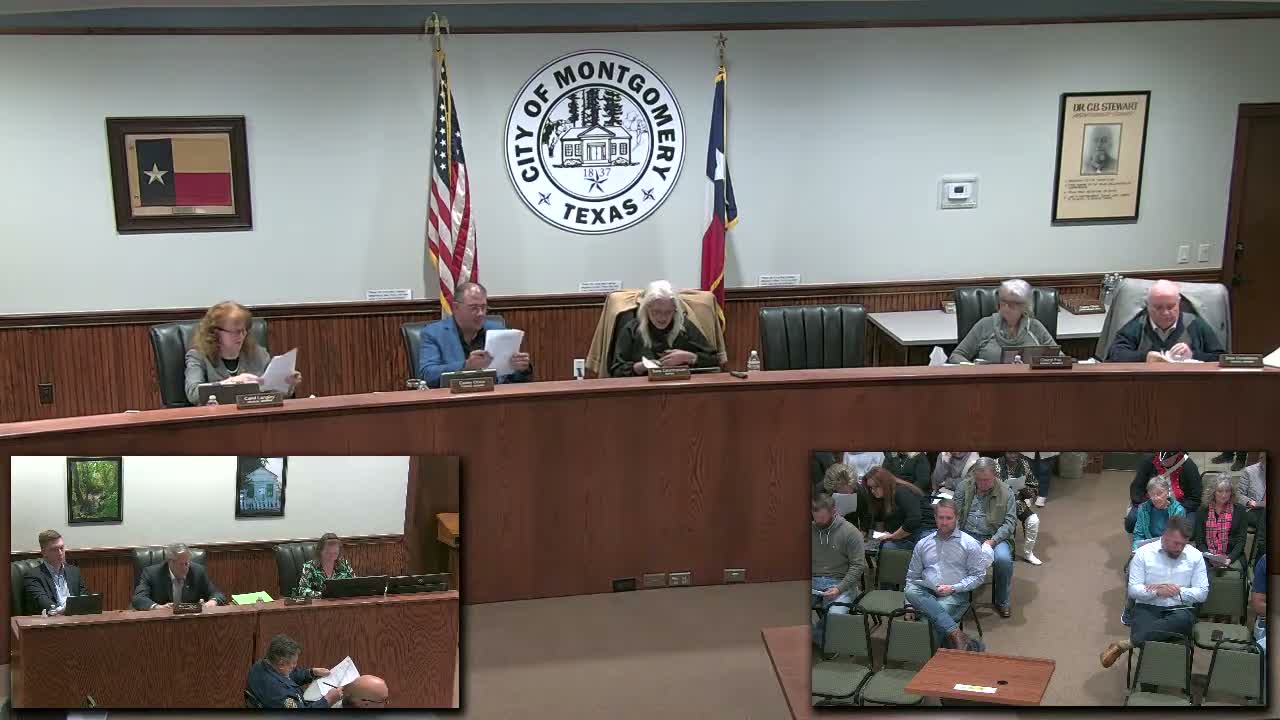 Votes at a glance: actions taken by Montgomery City Council on Jan. 13, 2026