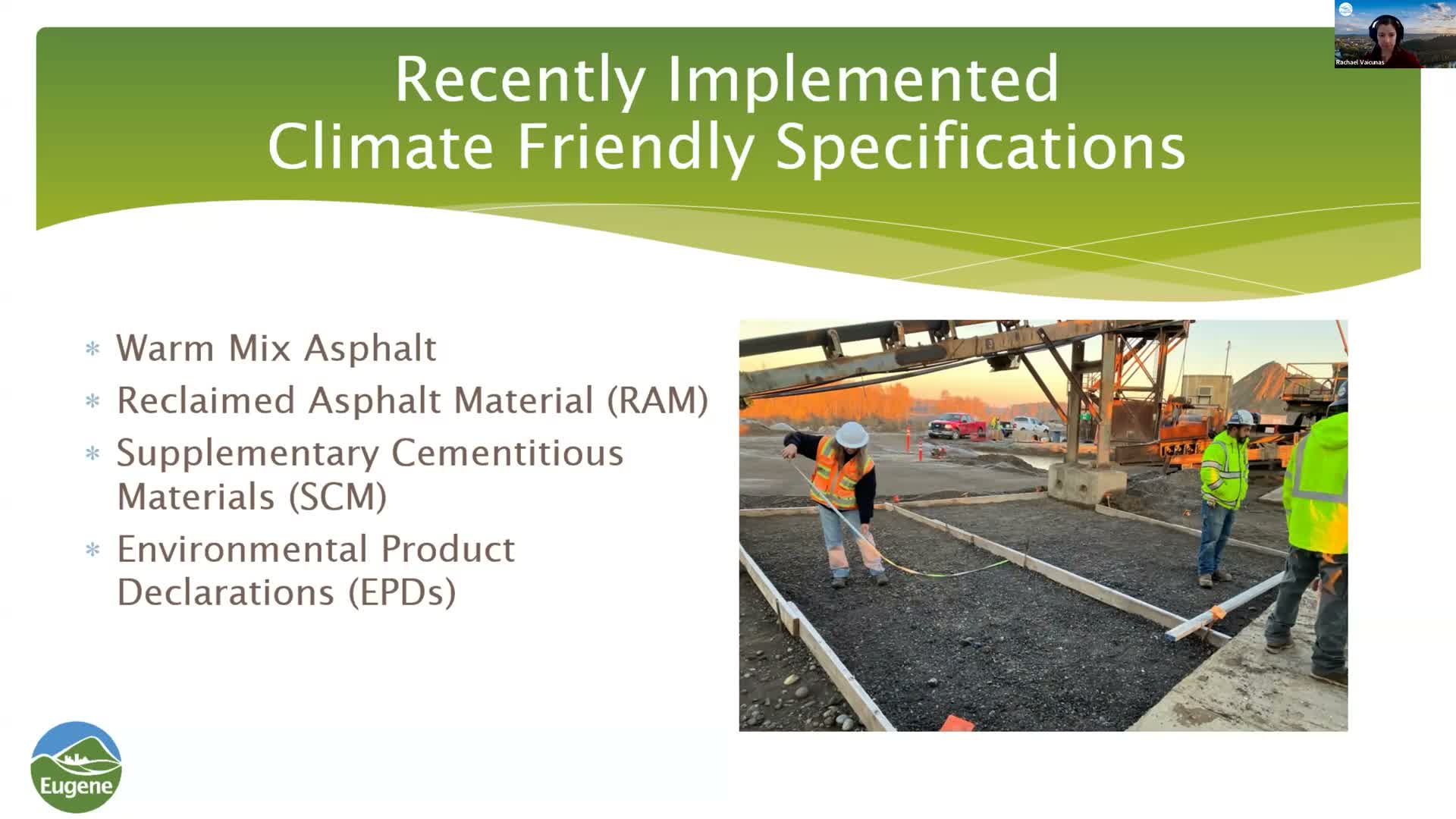 Eugene requires EPDs for city concrete mixes as officials track recycled‑content gains