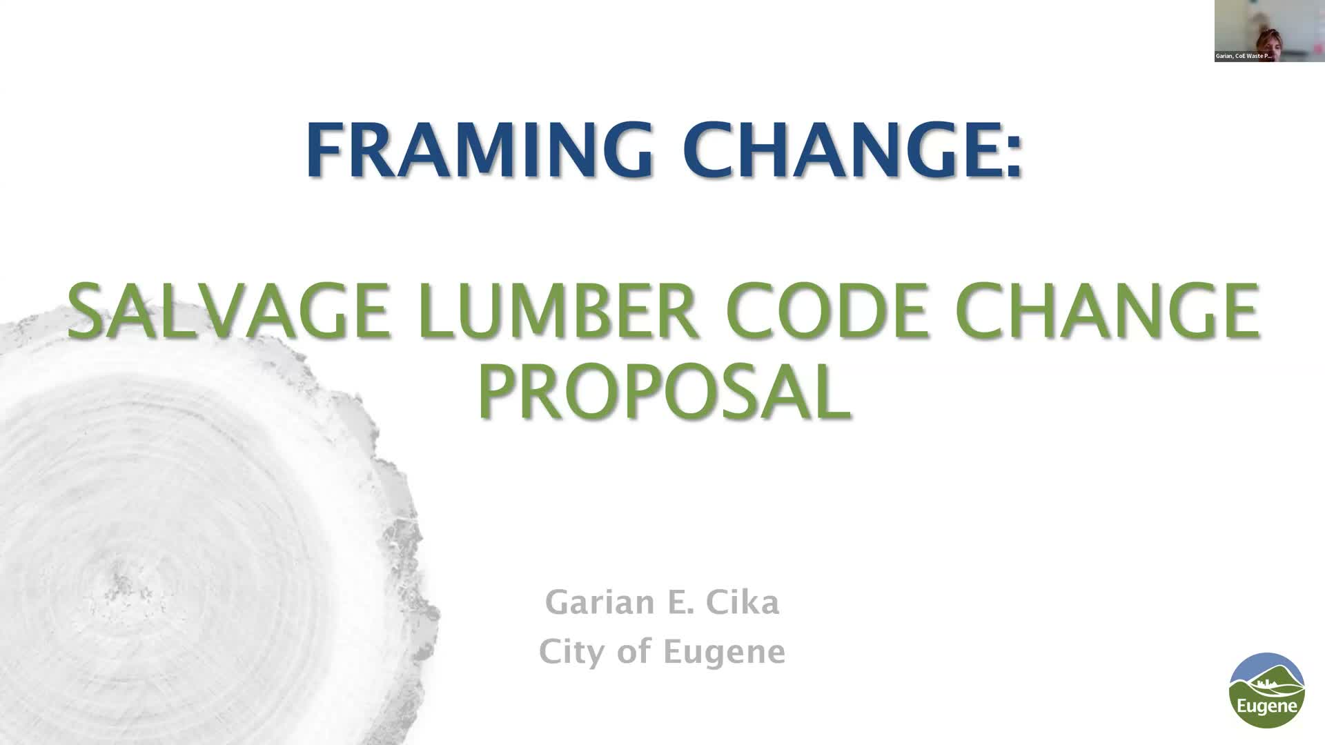 Eugene pushes to add salvage lumber to building codes to divert reusable wood from landfill