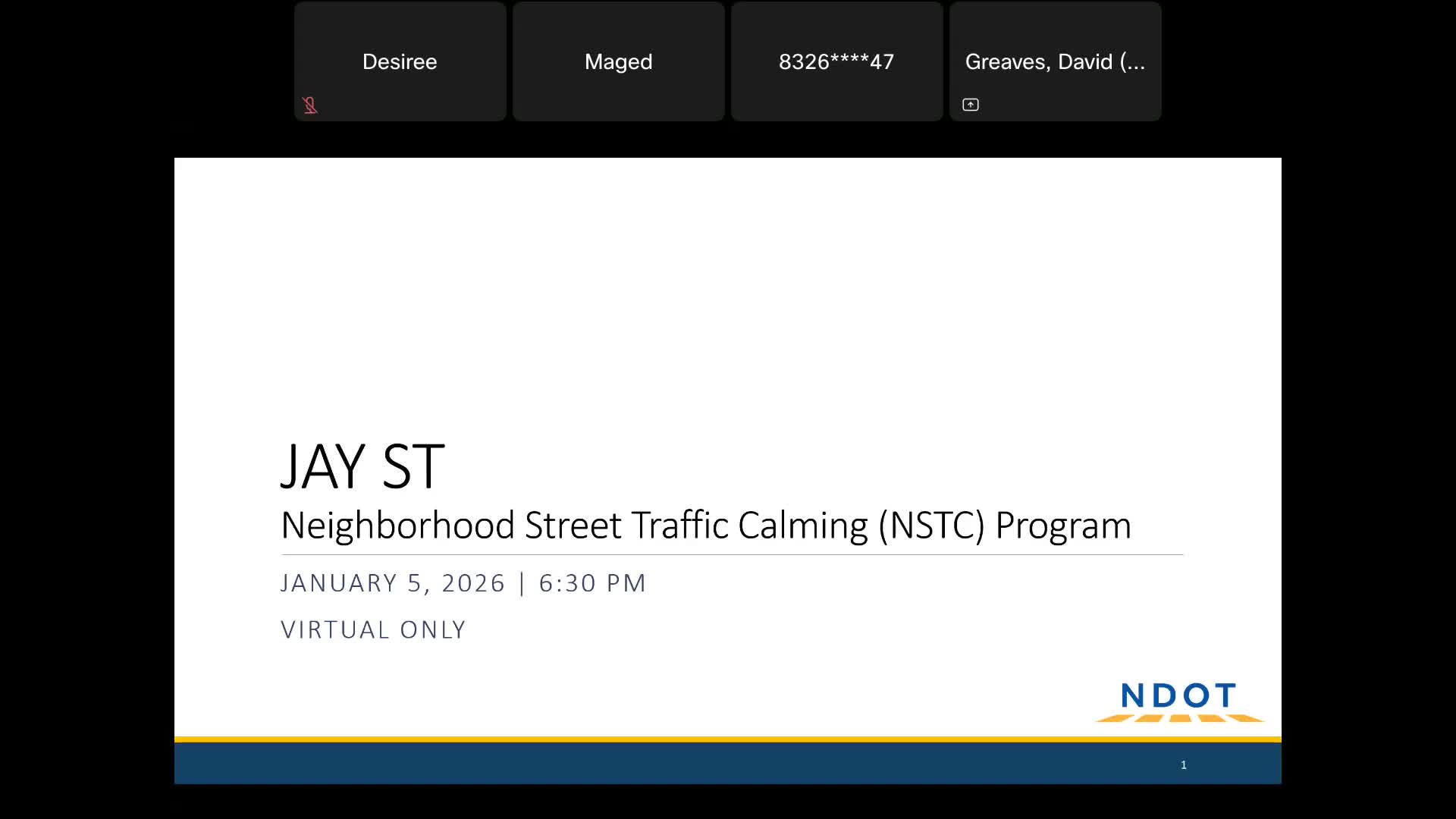 Nashville DOT advances traffic-calming plan for J Street; neighborhood to vote by mail
