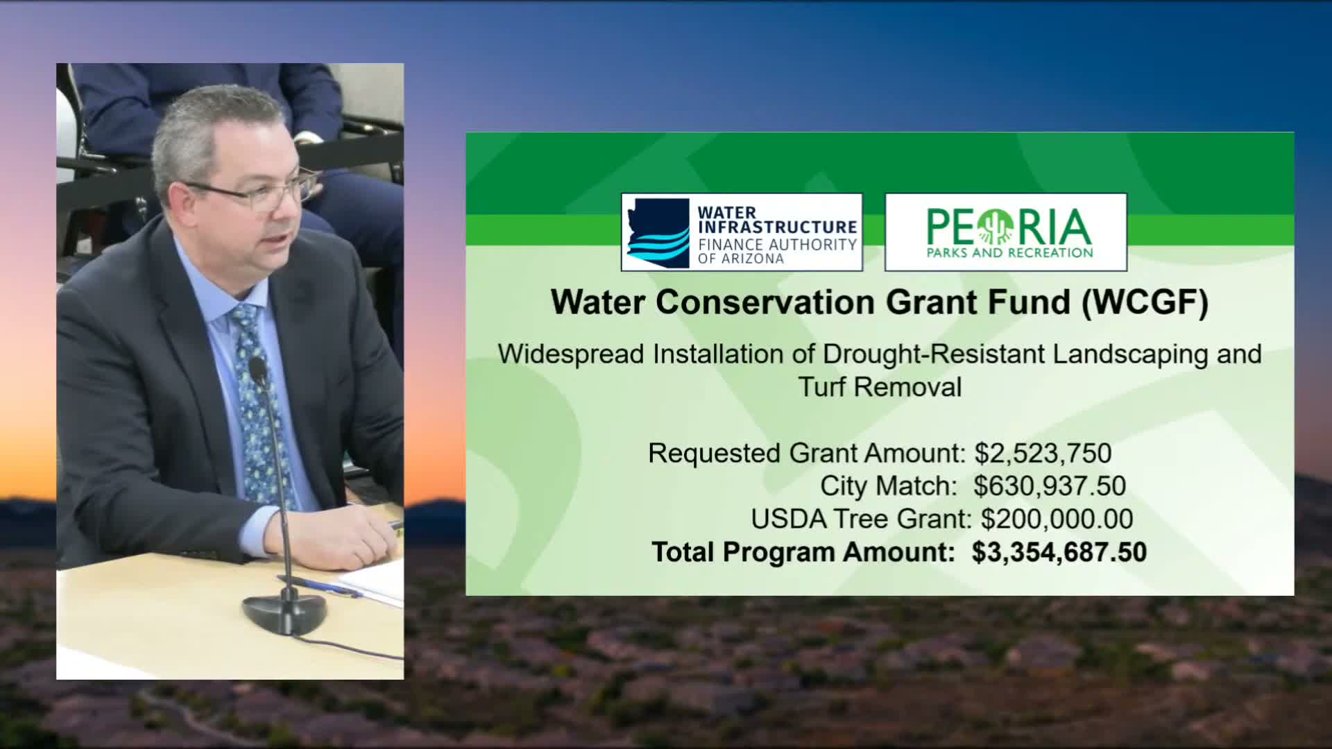 Peoria completes WIFA-funded turf-remediation at 19 parks, reports major water and operational savings