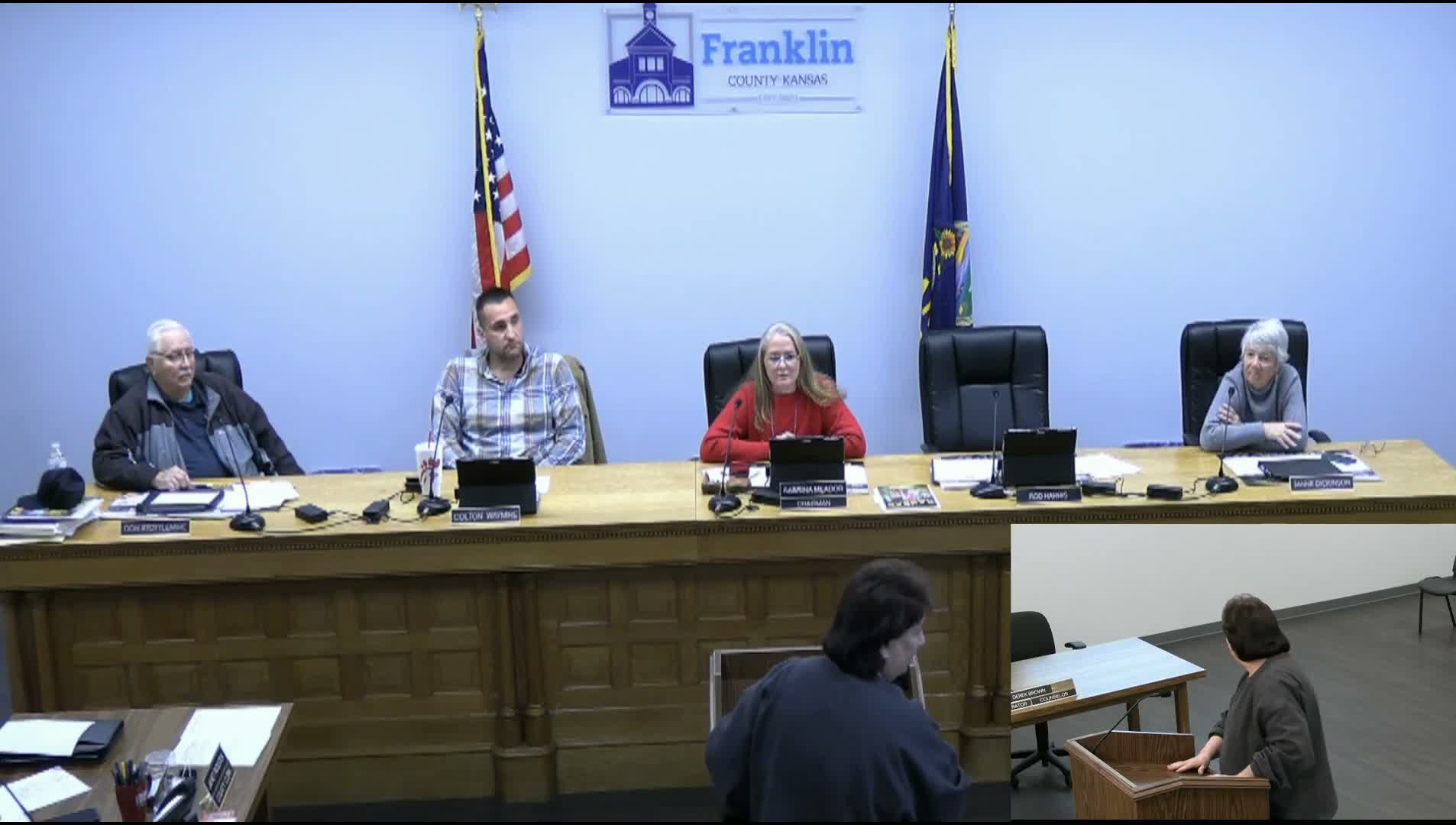 County staff seek $20,000 transfer, keep existing solid-waste contract and consider card reader for Noxious Weed sales