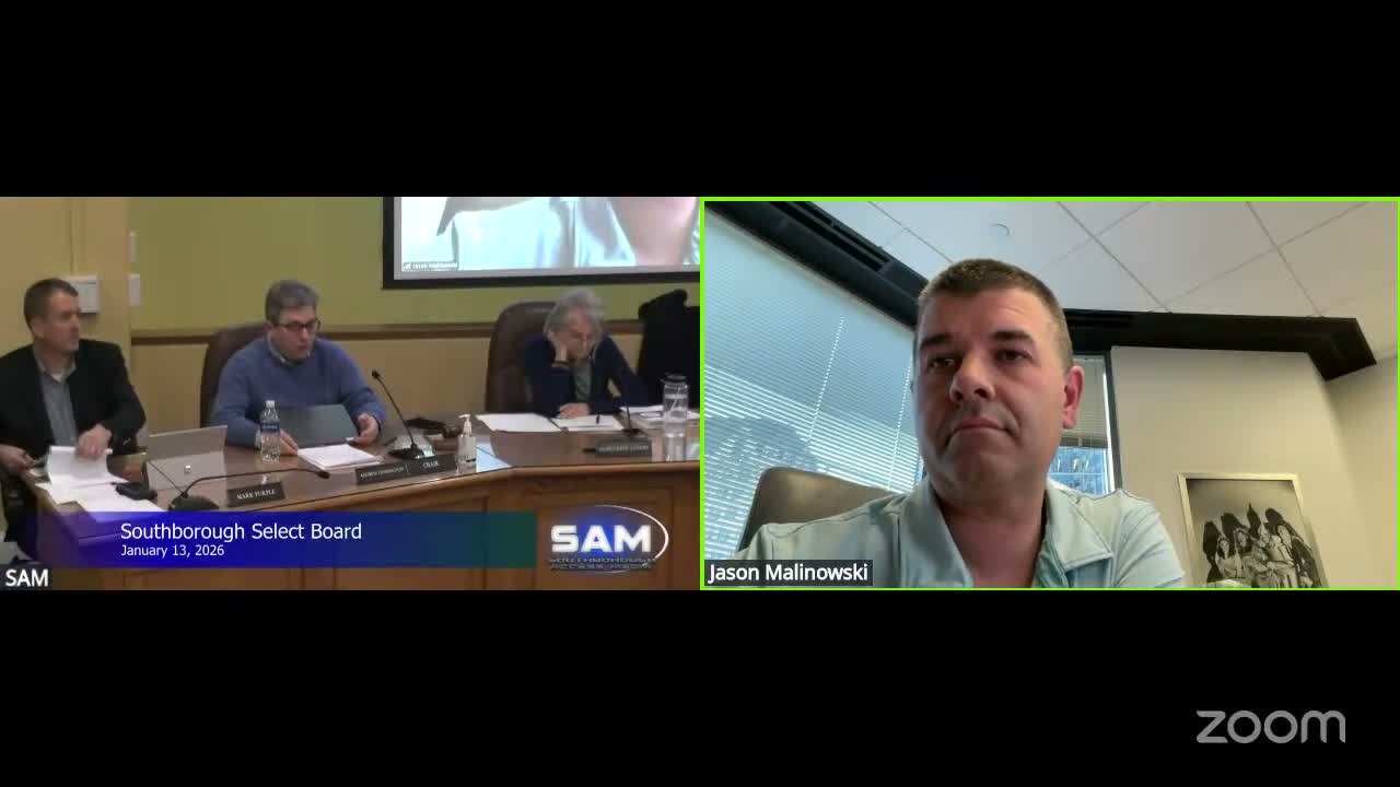 Southborough officials review $2.1 million FY27 capital plan as schools, roads and water projects loom