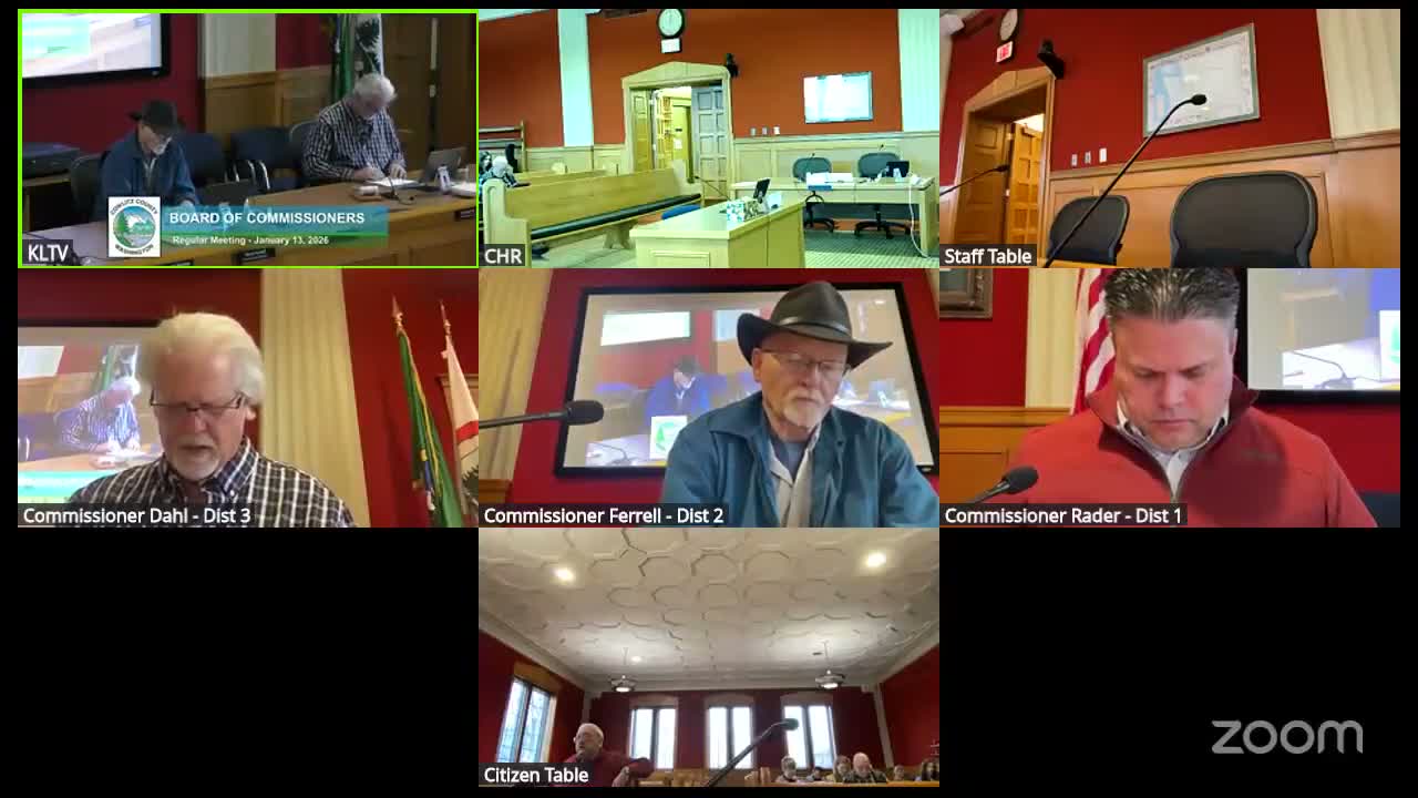 Cowlitz County commissioners approve consent agenda including $1.0M Allender Road bridge contract