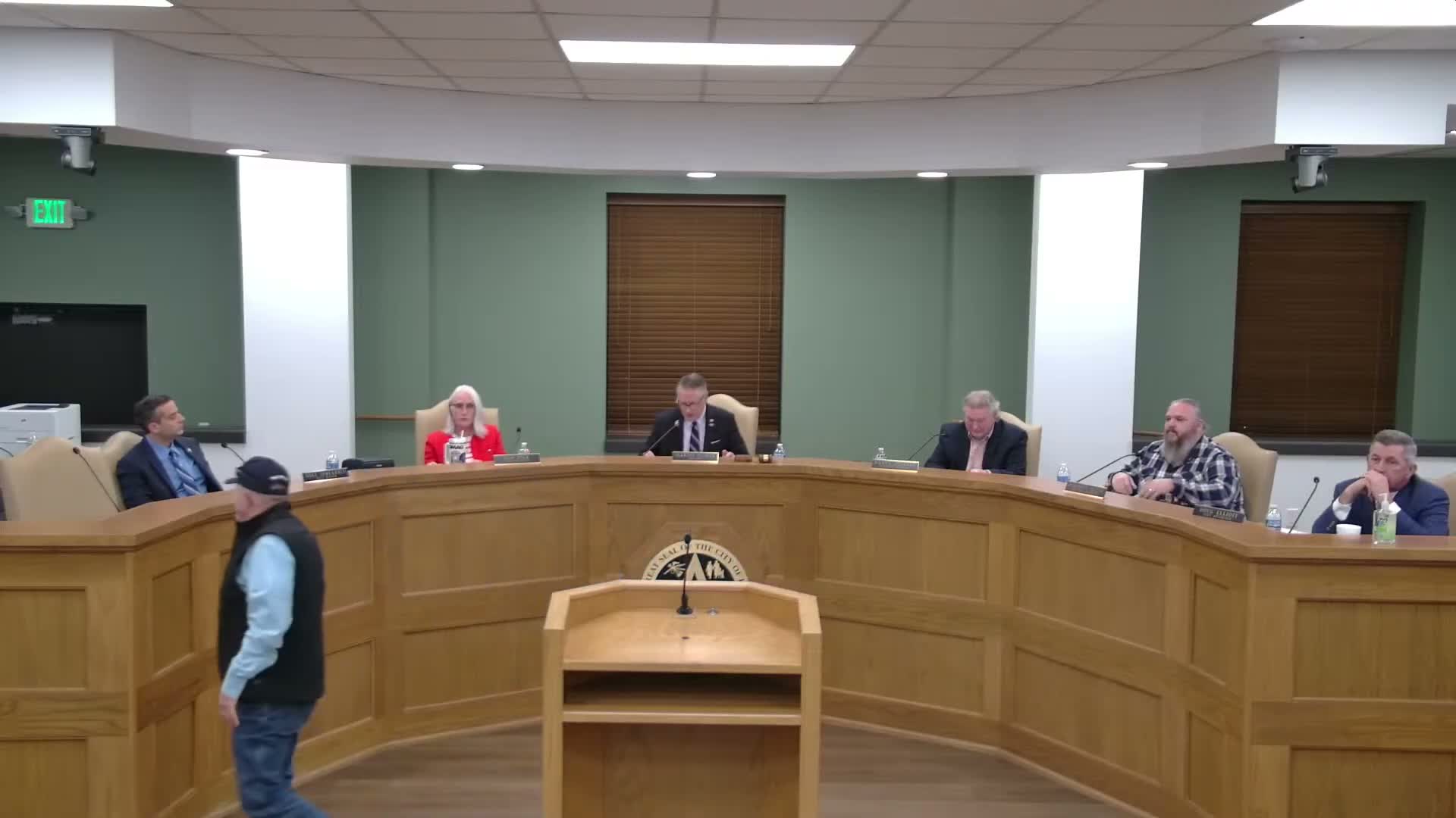 Durant council approves consent items, hears financial reports and names 'Little Blue Lane'