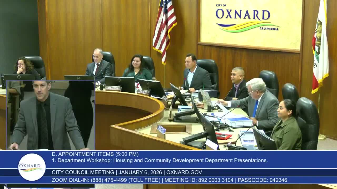 City of Oxnard outlines housing pipeline, backlog reduction and March go‑live for new permitting system