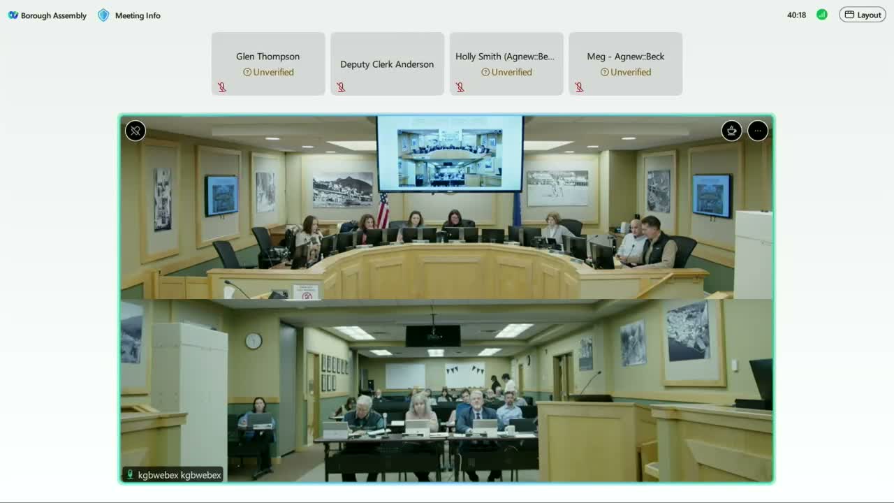 Ketchikan Gateway Borough advances 2035 comprehensive plan to third hearing after clarifying amendments