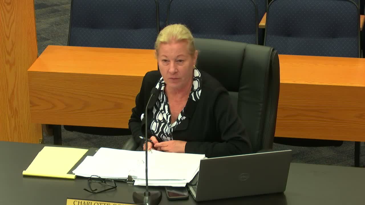 Charlotte County BZA re-elects officers for 2026; Blair McVetty to remain chair