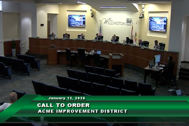 Acme Improvement District landowners select mayor to chair annual meeting in Wellington