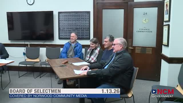 Norwood Concert Committee outlines winter series, thanks local sponsors