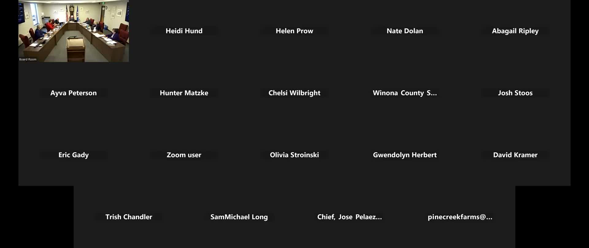 Winona County Board elects Chris Meyer chair and names Elsing vice chair