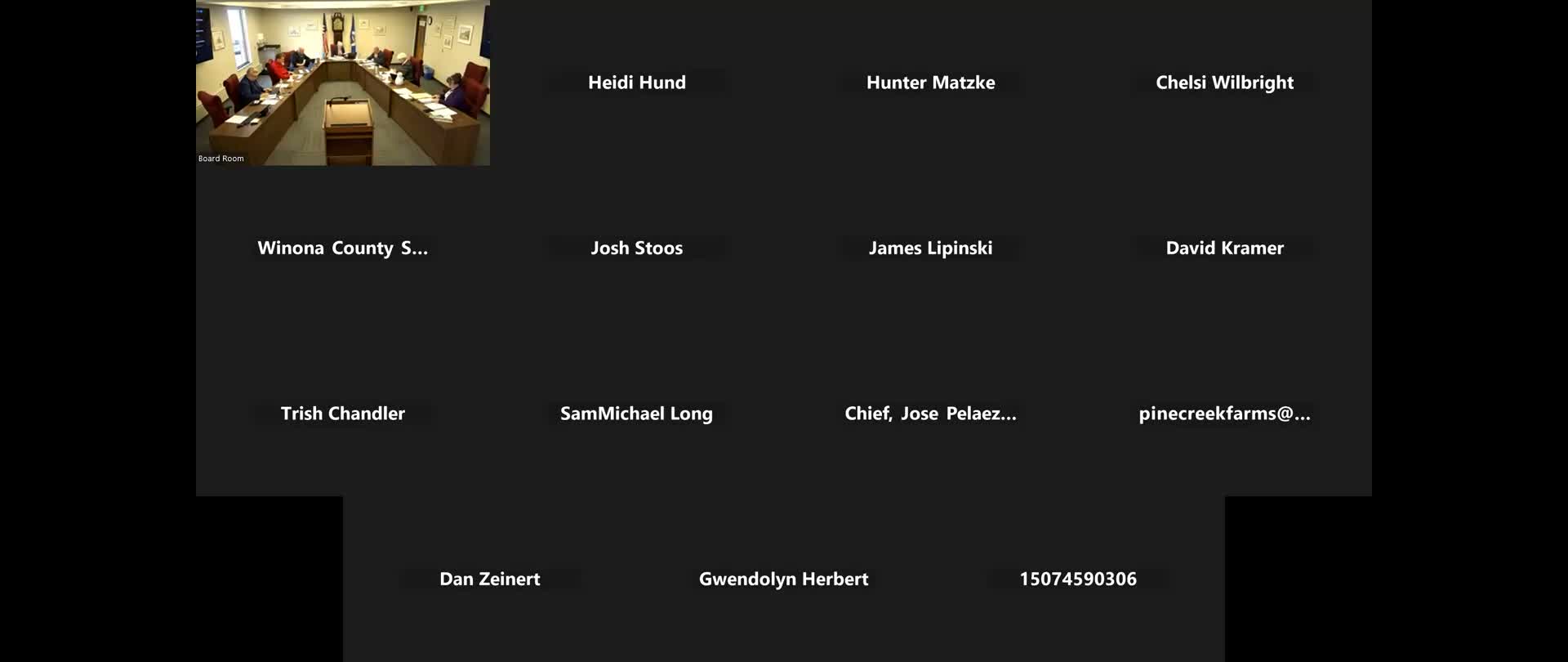 Winona County commissioners press for clearer disbursement controls and weigh citizen finance advisory committee