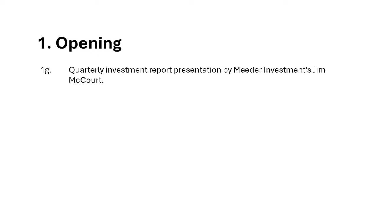Quarterly investment report: town portfolio yields improve while cash balances dip awaiting reimbursements