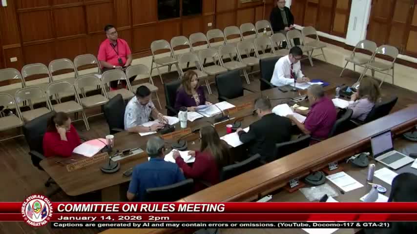 Rules Committee approves session placement for GCC trustee appointments amid objections over transparency