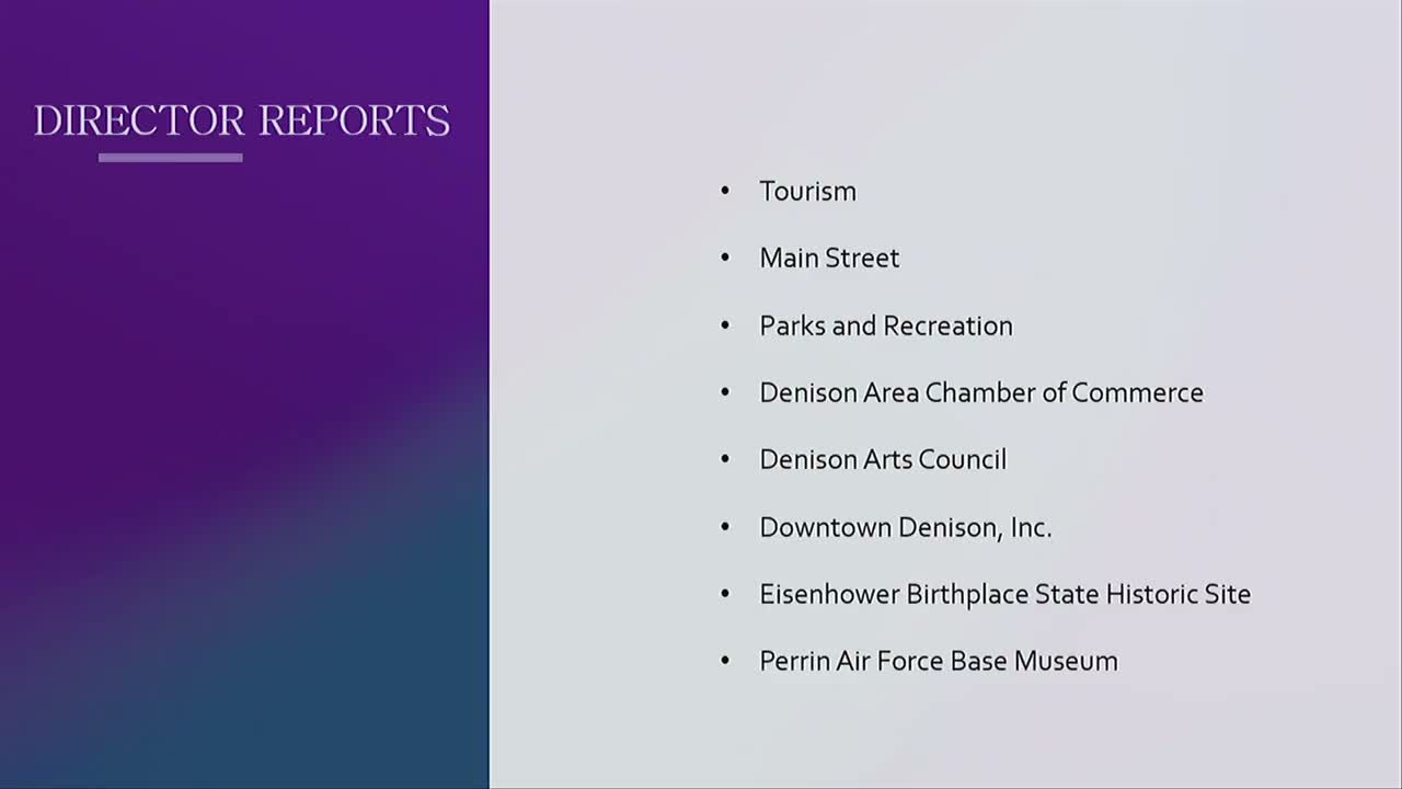 Denison CVB and partners preview 2026 events, website updates and museum exhibits