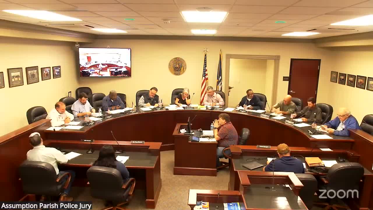 Assumption Parish drainage committee moves 2025 carryovers to 2026, declares Himalayan Canal substantially complete