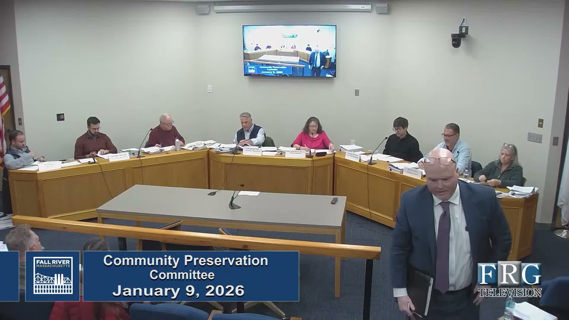 Fall River Community Preservation Committee reviews eligibility applications for historic preservation grants