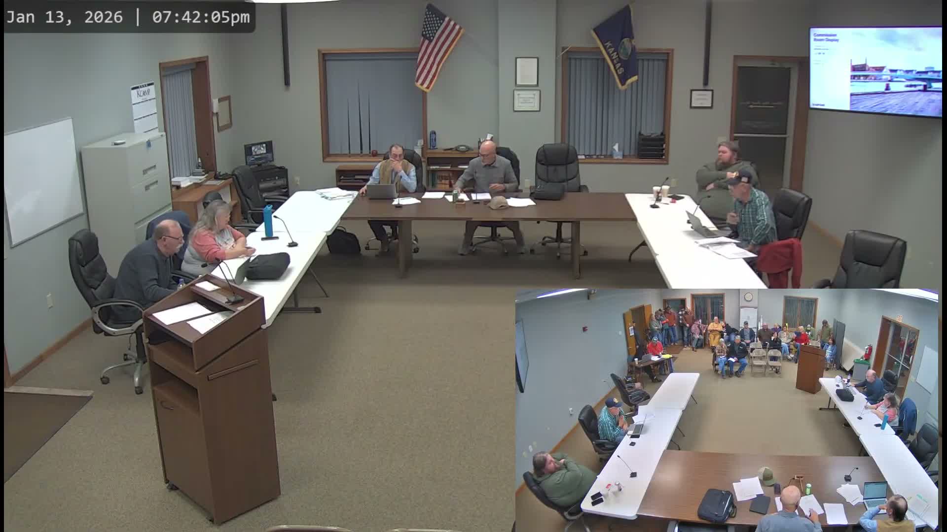 Commission tables motocross conditional‑use review, seeks noise standards and mitigation plan