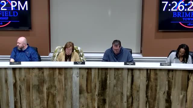 Trustees agree to house county rescue boat if delivered and transfer township vehicles to fire inventory