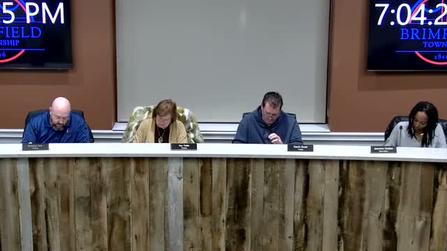 Brimfield trustees approve routine purchase orders, inventories and a $50 fire-department donation