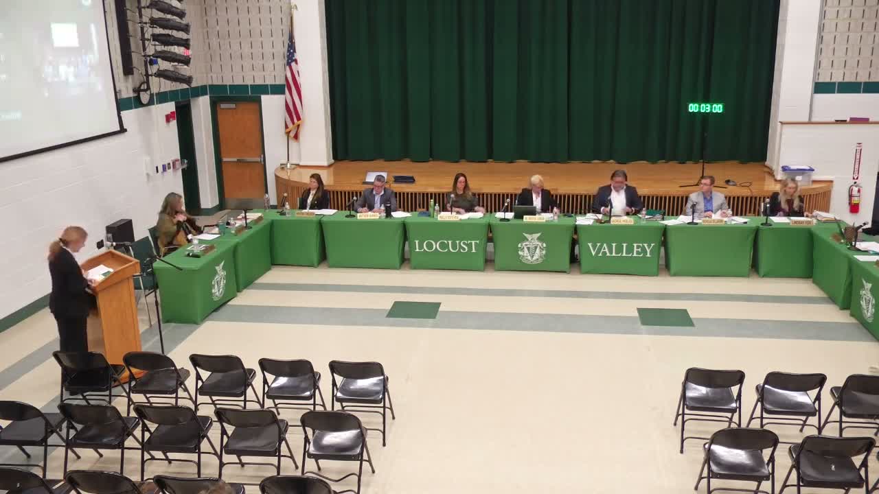 Locust Valley outlines 2026 operating budget and tax‑cap context