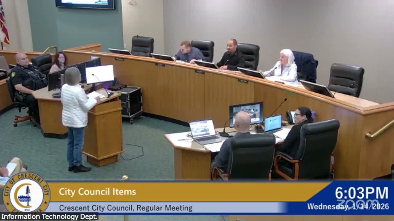 Crescent City Council unanimously grants variance for four‑unit development at 511 8th Street