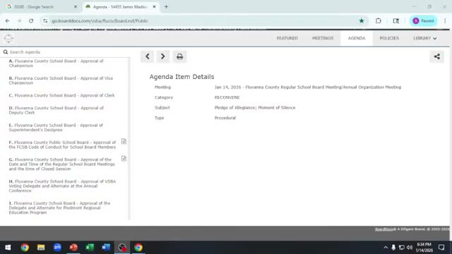 Board reschedules February meeting, adds budget public hearing and schedules retreat