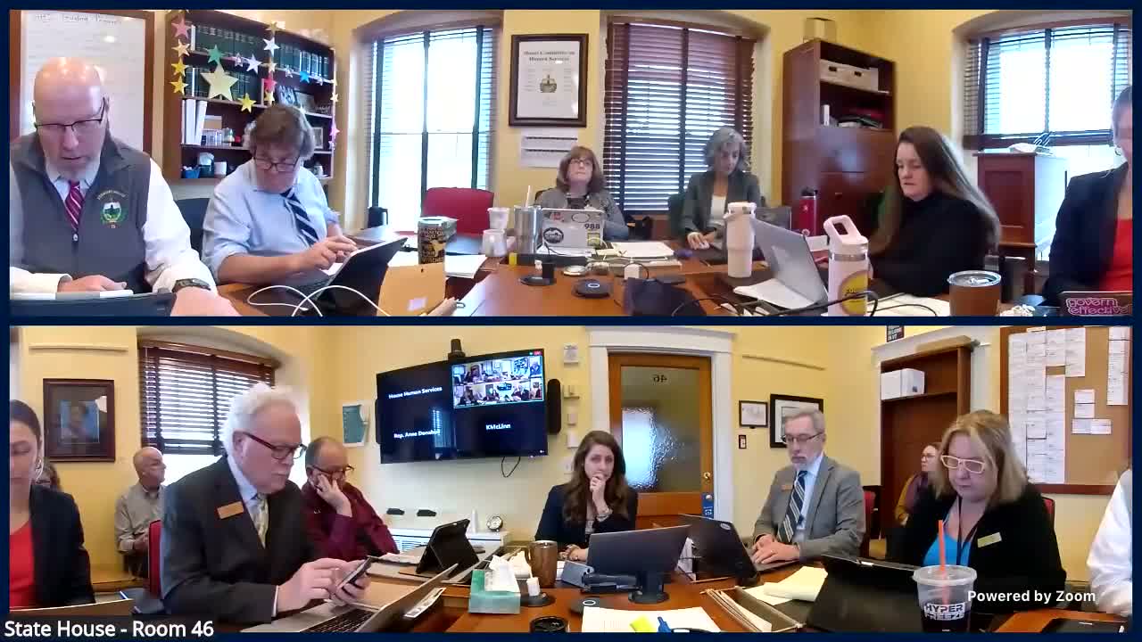 Committee approves strike‑all amendment to H.534, adds new immunization rules and six‑year sunset