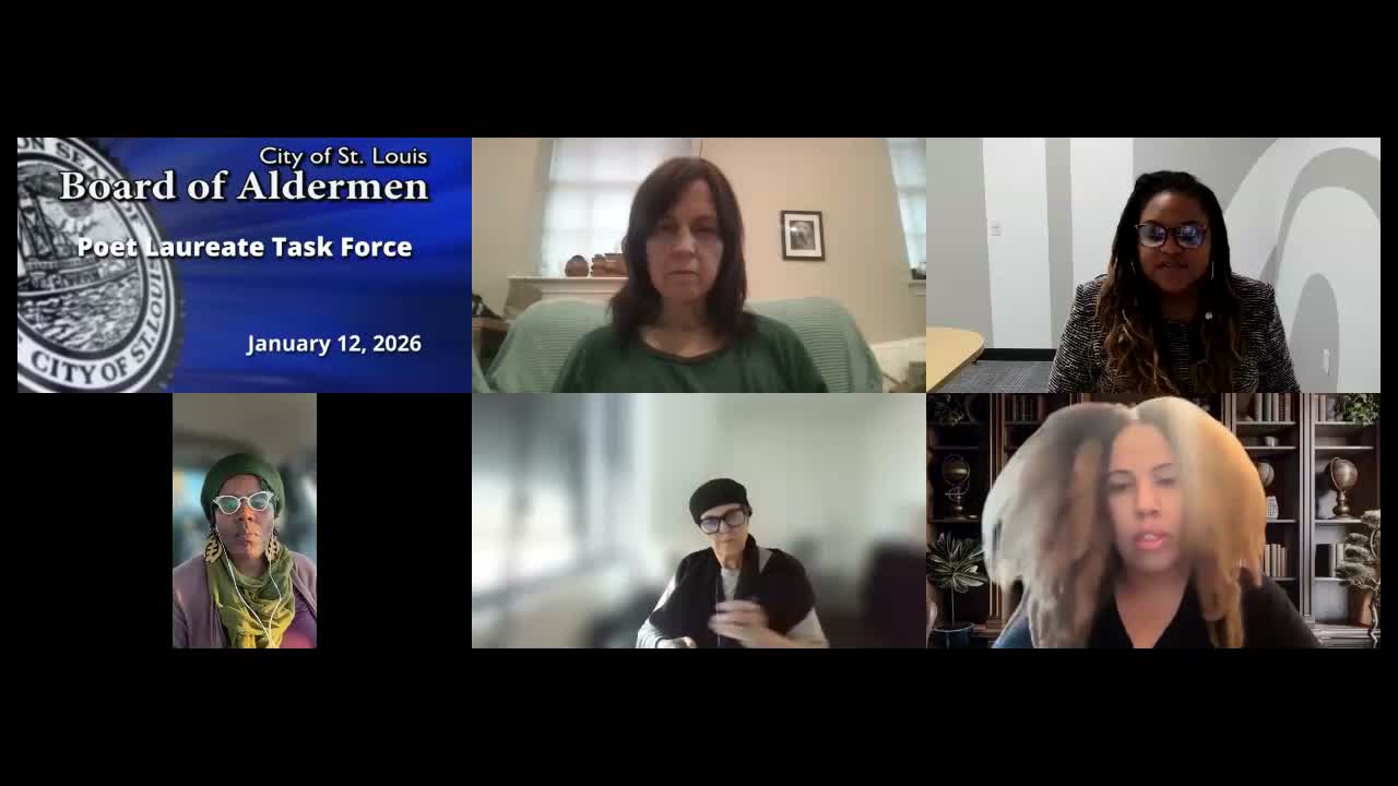 St. Louis poet laureate says funding and civic engagement are top challenges in six‑month report