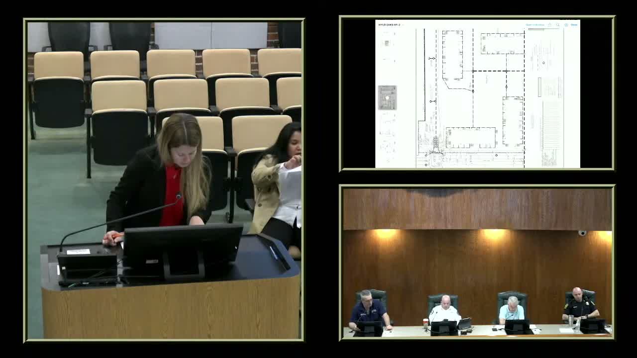 Madison Oaks MDP review: applicant asks for setback flexibility because of Duke easement