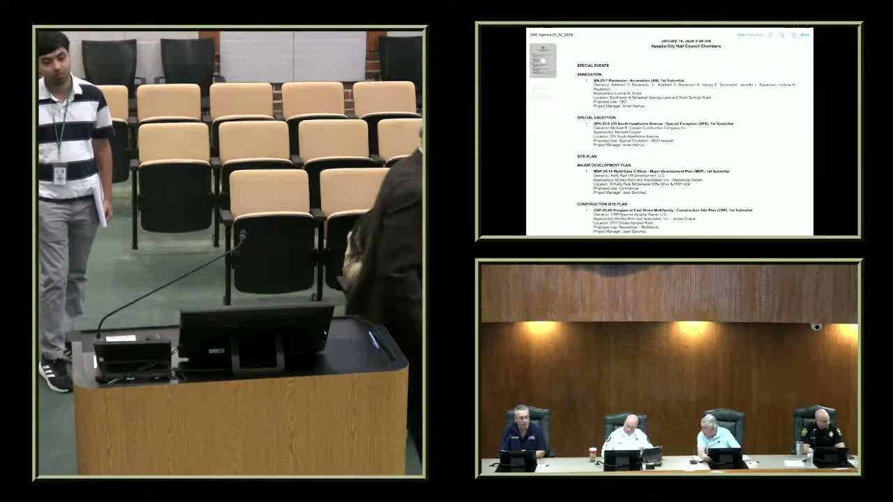 DRC reviews special-exception permit for multiple uses at 335 S. Hawthorne