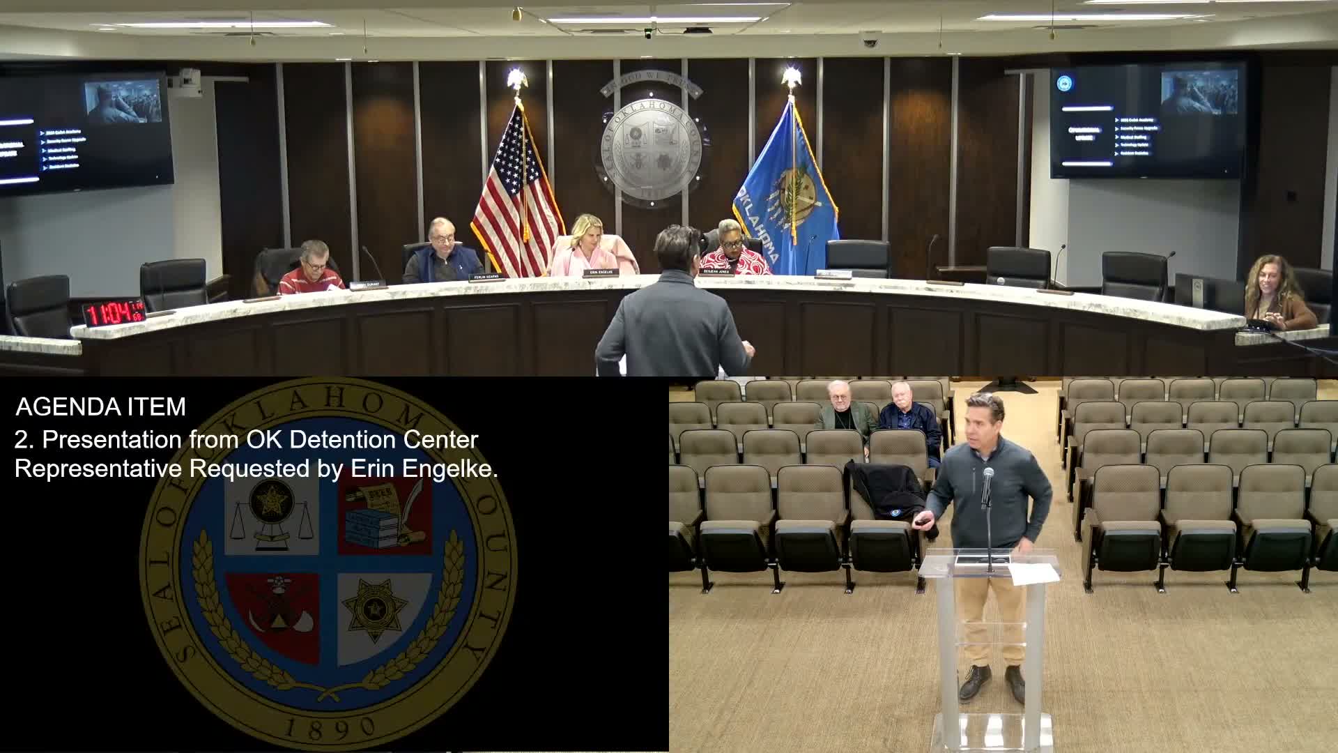 Oklahoma County detention center reports lower population, more medical staff and fewer overdoses