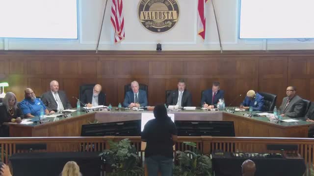 Residents press Valdosta council over water billing errors, flooding and homelessness concerns