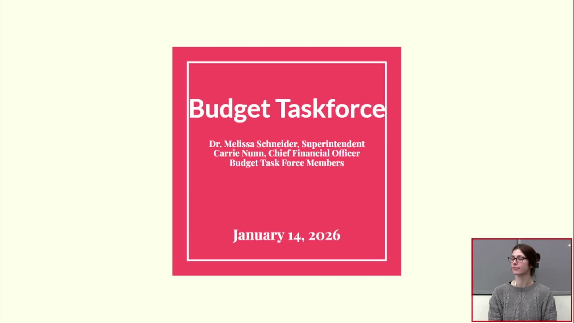 Parkway board hears budget task force warning, approves new early‑childhood site name