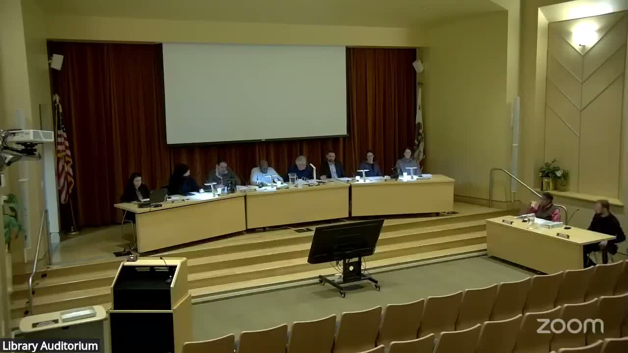 Orinda Planning Commission Elects New Chair and Vice Chair for 2026