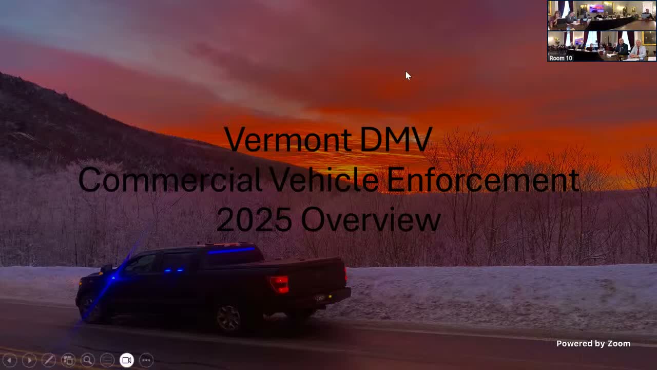 DMV outlines commercial-vehicle enforcement, smart-roadside pilots and staffing limits