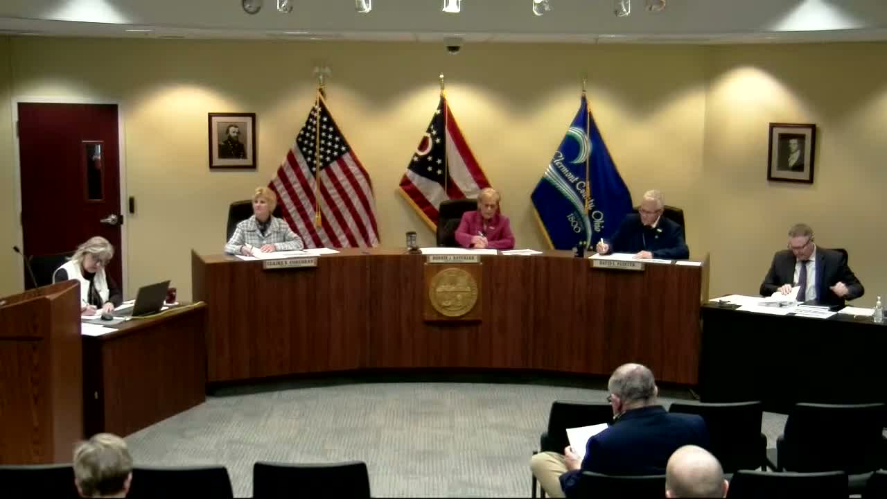 Clermont County officials hear case to renew 1.3‑mill senior services levy